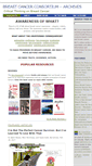 Mobile Screenshot of breastcancerconsortium.net